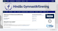 Desktop Screenshot of hindasgymnastik.se
